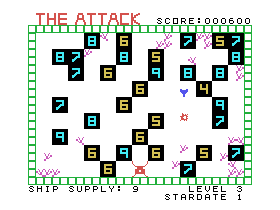 The Attack screenshot 3 for TI-99